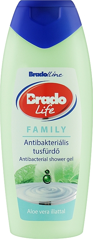 Гель для душа - BradoLine Brado Life Family Antibacterial Shower Gel — фото N1