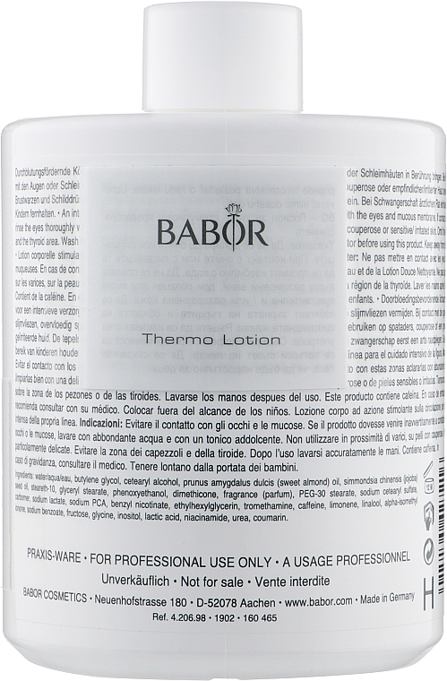 Лосьон для тела - Babor Shaping For Body Thermo Lotion — фото N2