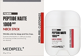 Стик для зоны шеи и декольте - MEDIPEEL Premium Peptide Naite 1000 Shot Neck Stick — фото N2