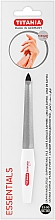 Парфумерія, косметика Пилочка для нігтів вигнута з мікросапфировим покриттям розмір 6 - Titania Soligen Saphire Nail File