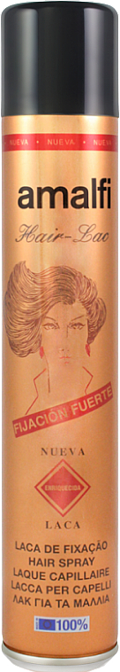 Лак для волосся "Золотий" - Amalfi Hair Spray Gold — фото N1