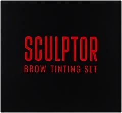 УЦІНКА Набір для фарбування брів, 9 продуктів - Sculptor Brow Tinting Set * — фото N2