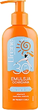 Духи, Парфюмерия, косметика Эмульсия для загара - Lirene Sun Care Sporty Moisturizing Emulsion SPF30 (с дозатором)