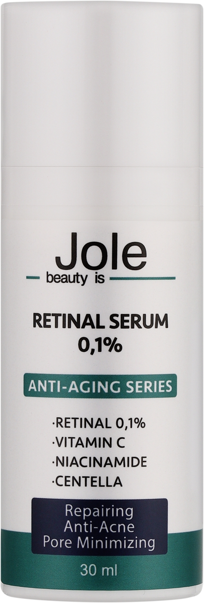 Антивозрастная сыворотка с ретиналем 0.1% - Jole Retinal 0.1% Anti-Age Serum — фото 30ml