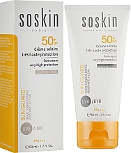 Сонцезахисний крем SPF 50+ - Soskin Sun Cream Very High Protection SPF50 — фото N2