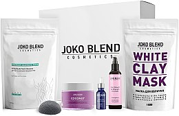 Духи, Парфюмерия, косметика УЦЕНКА Набор - Joko Blend Relax Gift Pack (mask/150g + mask/100g + b/scr/200g + oil/10ml + h/oil/100ml + sponge)*