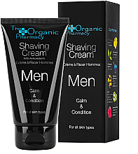 Духи, Парфюмерия, косметика Крем для бритья - The Organic Pharmacy Men Shaving Cream (тестер)