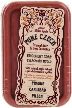 Духи, Парфюмерия, косметика Натуральное мыло - Pure Czech Beer&Hops Apple Emollient Soap