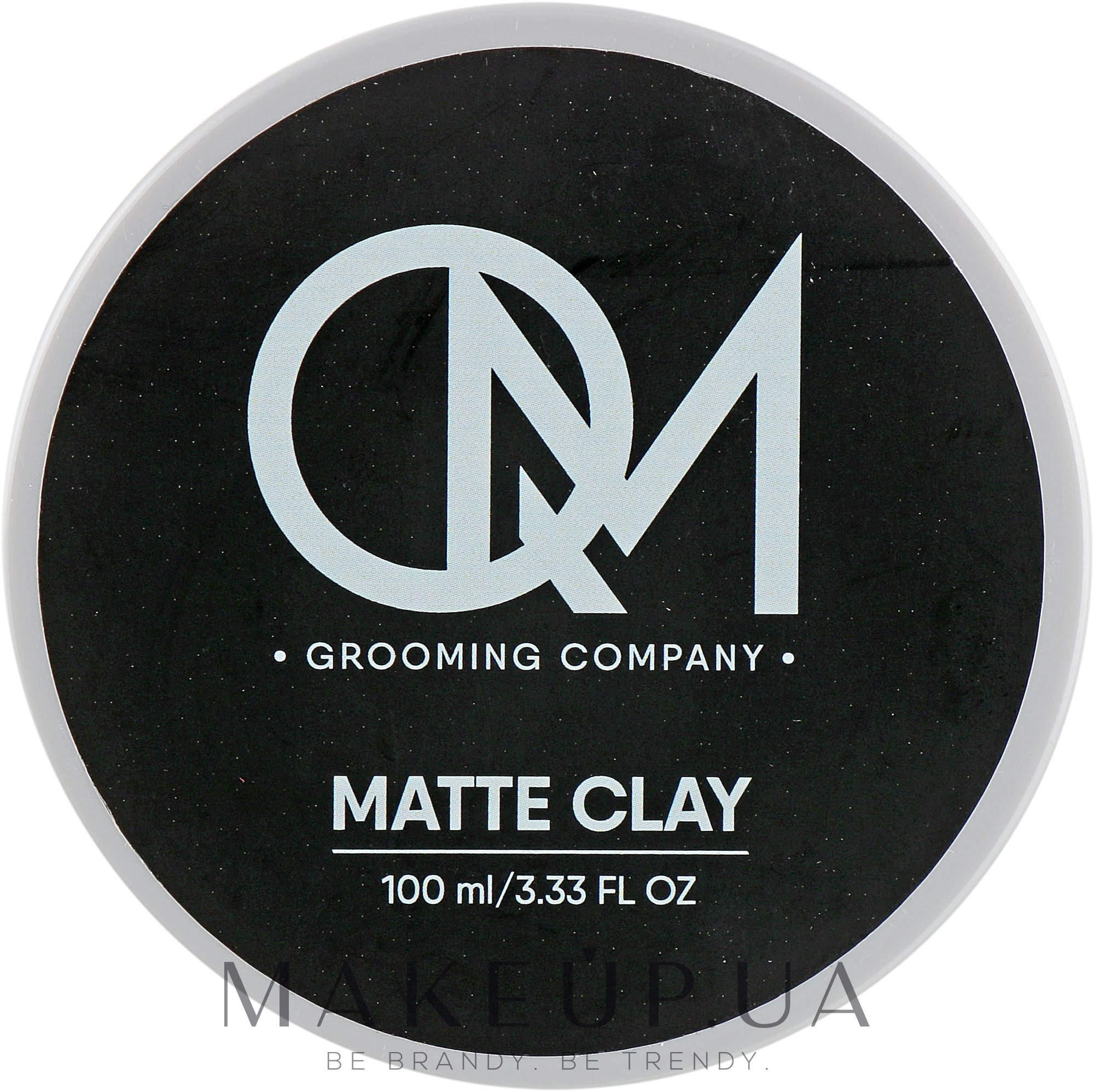 Матовая глина для укладки волос - QM Matte Clay — фото 100ml
