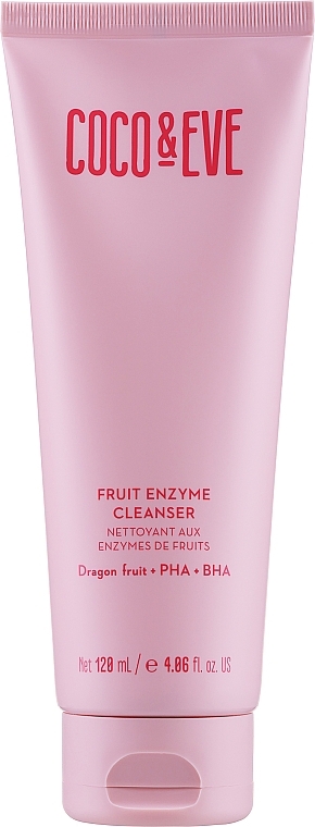Очищувальний засіб для обличчя на водній основі - Coco & Eve Fruit Enzyme Cleanser — фото N1