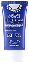 Парфумерія, косметика Сонцезахисний крем на мінеральній основі - Benton Mineral Sun Cream SPF50+/PA++++