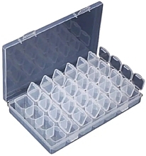 Пластиковий контейнер-органайзер для страз, 28 отделений - Kodi Professional — фото N1