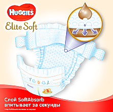 Подгузники "Elite Soft" 1 (2-5кг, 26 шт) - Huggies — фото N3