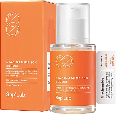 Сыворотка для лица - SNP Lab Niacinamide 10% Serum — фото N1