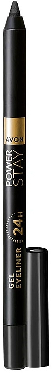 Гелевий олівець для очей - Avon Power Stay 24-Hour Gel Eyeliner — фото N1