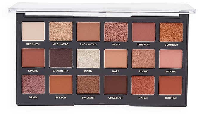 Палетка тіней для повік - Revolution Pro Eyeshadow Palette Regeneration Au Naturel — фото N2