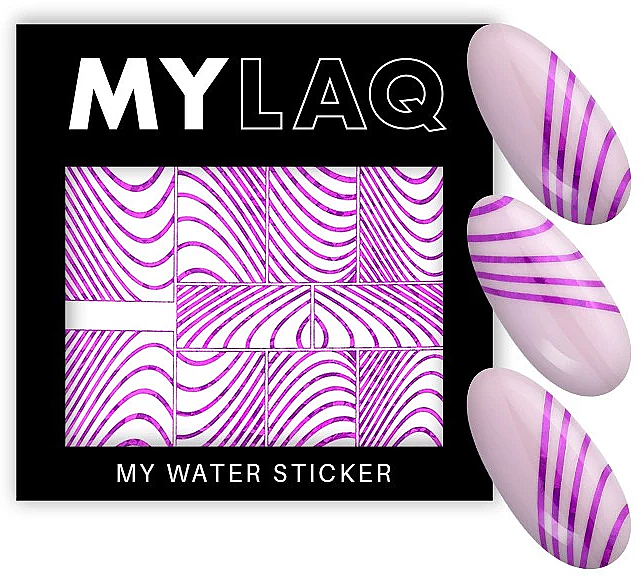 Наклейки для нігтів, 10 - MylaQ My Water Sticker 10 — фото N1
