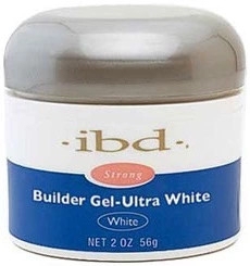 Конструирующий гель, ультра белый - IBD Builder Gel Ultra White — фото N4