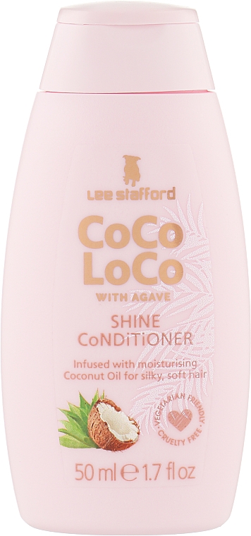Увлажняющий кондиционер для волос - Lee Stafford Сосо Loco Shine Conditioner with Coconut Oil