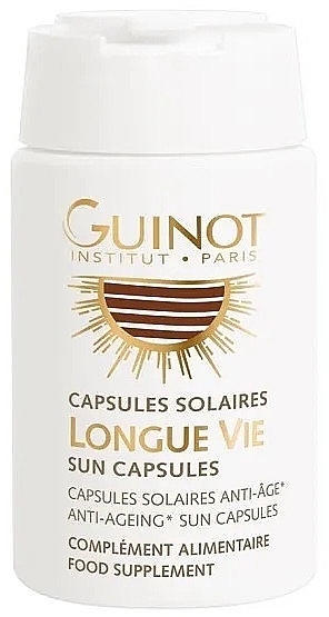 Пищевая добавка для загара - Guinot Longue Vie Sun Capsules  — фото N1