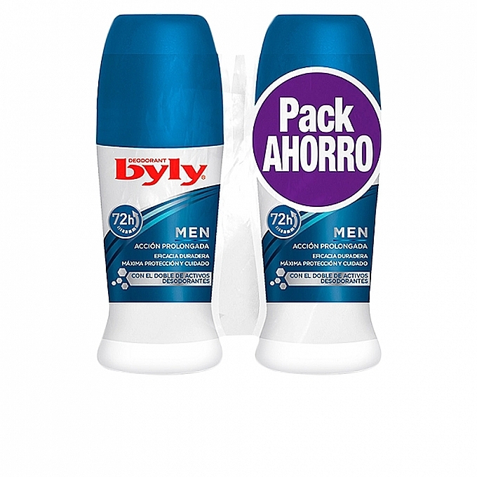 Набір - Byly For Men Deodorant Roll-On (2xdeo/50ml) — фото N1