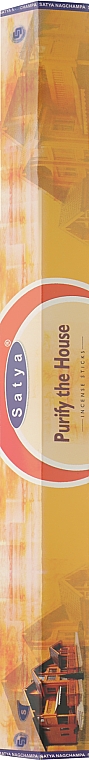 Благовония "Очищение дома" - Satya Purify the House Incense — фото N1