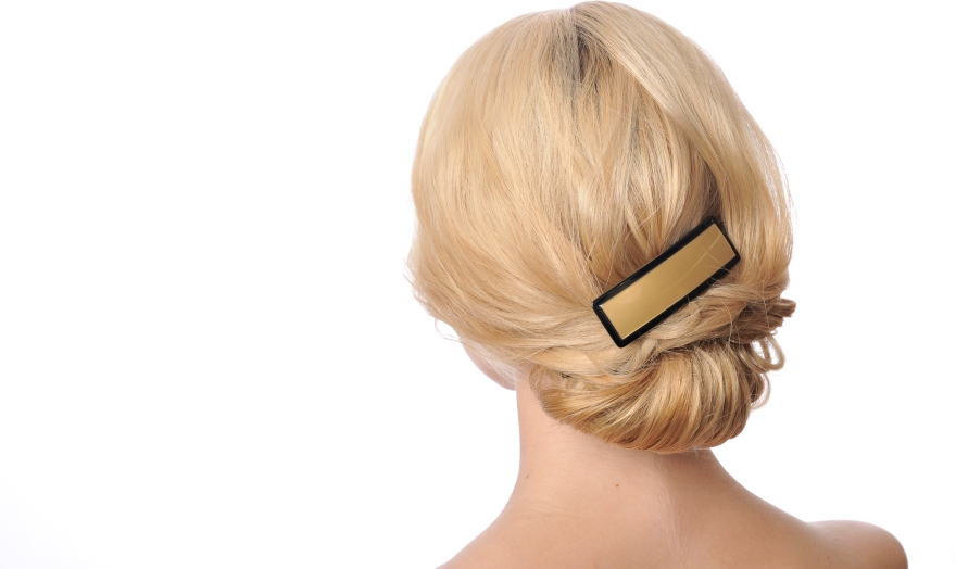 Заколка для волос "Golden contour" - Kosmart — фото N3