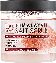 Парфумерія, косметика Скраб для тіла з гімалайською сіллю і мінералами Мертвого моря - Dead Sea Collection Himalayan Salt Scrub