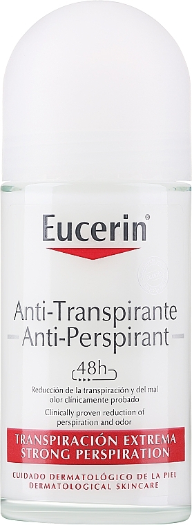 Антиперспірант-ролик 48 годин - Eucerin Deodorant 48h Anti-Perspirant Roll-On — фото N1