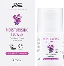 Зволожувальний квітковий щоденний крем для обличчя - Zoya Goes Moisturising Flower Daily Face Cream — фото N2