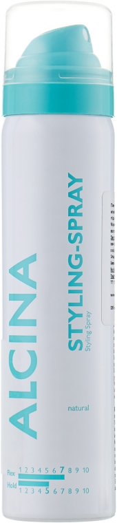 Лак-аэрозоль натуральной фиксации - Alcina Styling Natural Styling-Spray