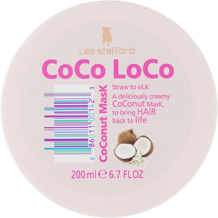 Маска для волос с кокосовым маслом - Lee Stafford Coco Loco