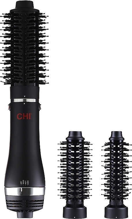 Фен-щетка для укладки и завивки волос - CHI Volumizer 4-in-1 Blowout Brush Ceramic Technology Black — фото N1