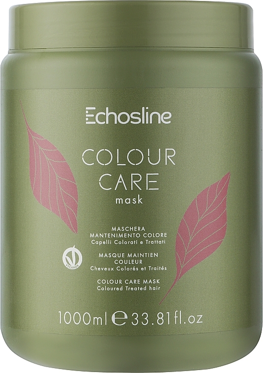 Маска для підтримання кольору волосся - Echosline Colour Care Mask — фото N1