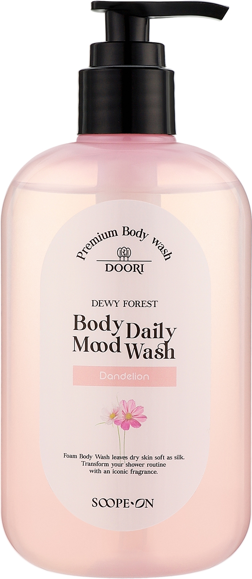 Гель для душу - Doori Dewy Forest Body Daily Mood Wash Dandelion — фото 380ml