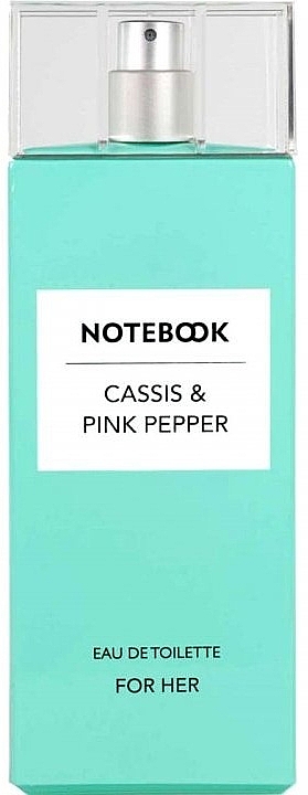Notebook Fragrances Cassis & Pink Pepper - Туалетная вода — фото N1