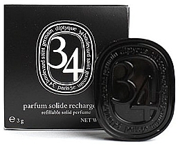 Парфумерія, косметика Diptyque 34 boulevard Saint Germain Refill - Тверді парфуми (змінний блок) 