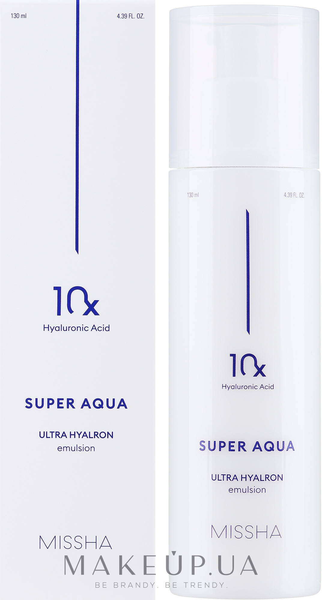 Увлажняющая эмульсия для лица - Missha Super Aqua Ultra Hyalron Emulsion — фото 130ml