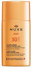 Парфумерія, косметика Сонцезахисний флюїд - Nuxe Sun Light Fluid High Protection SPF50