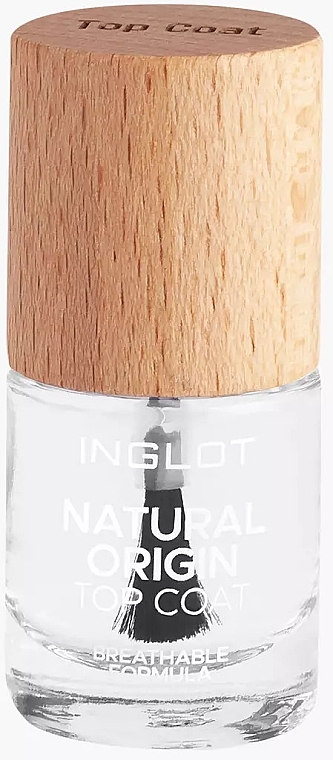 Закрепитель лака - Inglot Natural Origin Top Coat — фото N1