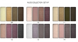 Набір тіней для повік - Revers Galant Nude Collection Set 2 P (12x6g) — фото N2