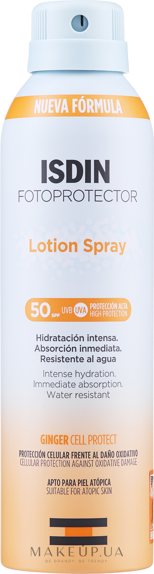 Спрей солнцезащитный SPF 50 - Isdin Fotoprotector Lotion Spray Spf 50 — фото 250ml