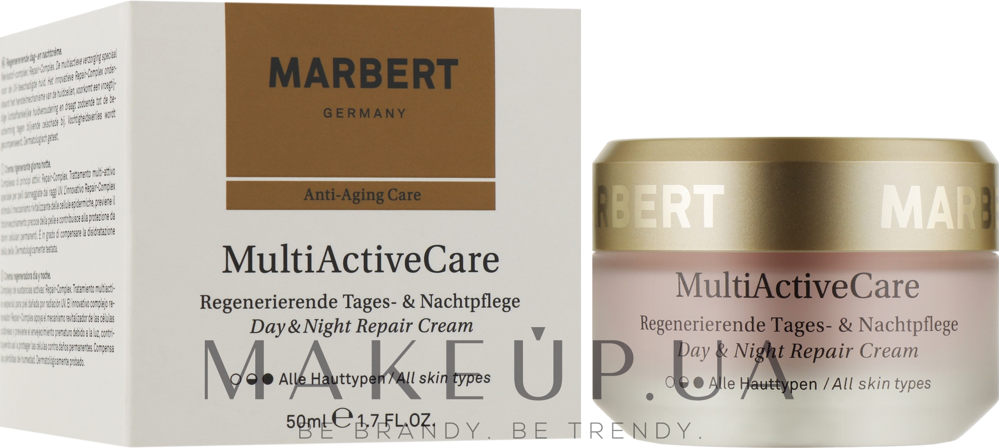 Восстанавливающий крем - Marbert Multi-Active Care Day & Night Repair Cream — фото 50ml