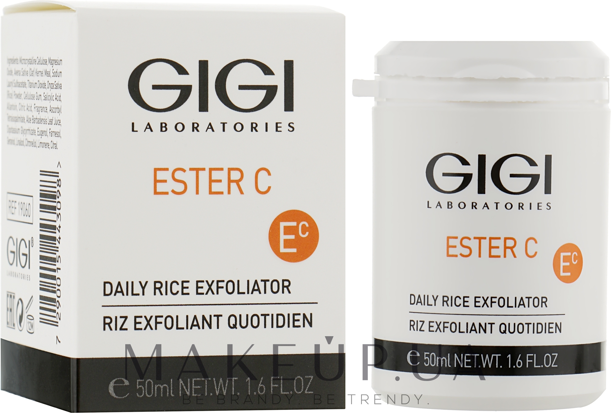 Рисовий пілінг для обличчя - Gigi Ester C Professional Rice Exfoliator — фото 50ml