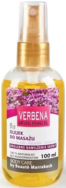 Масло для массажа "Вербена" - Beaute Marrakech Verbena Natural Massage Oil — фото N1