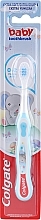 Духи, Парфюмерия, косметика Детская зубная щетка мягкая, 0-2 лет, голубая - Colgate Smiles Toothbrush