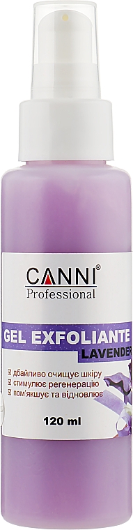 Гель-эксфолиант лаванда - Canni Gel Exfoliant Lavender — фото N3