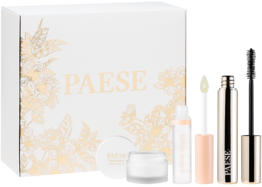 Набір - Paese Perfect Set (hydrobase/30ml + l/gloss/7.5ml + mascara/10.5ml) — фото N2