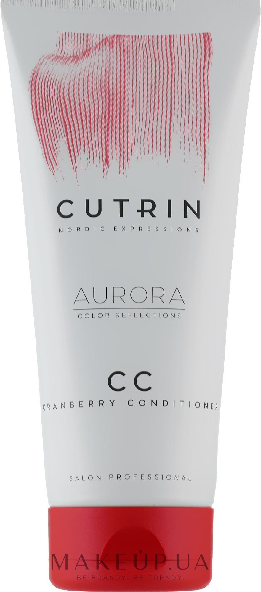 Тонирующий кондиционер для волос "Клюква" - Cutrin Aurora CC Cranberry Conditioner — фото 200ml