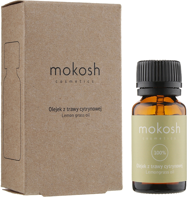 Олія косметична "Лемонграс" - Mokosh Cosmetics Lemongrass Oil — фото N3
